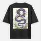 Pearl of the dragon Oversized T-shirt (Back print) by @rashmittabaruah