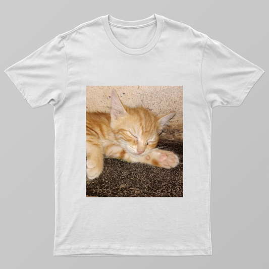 Cat Unisex T-shirt by Saya Kotian