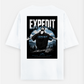Expedition Oversized T-shirt (Back print) by Saya Kotian