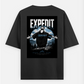 Expedition Oversized T-shirt (Back print) by Saya Kotian