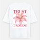 Motivation Oversized T-shirt (Back print) by @dishita_00008