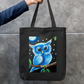Night theme Zipper Tote Bag by Anisha Bhagat