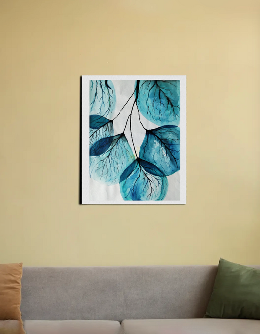 Autumn asthetic 16"x20" Canvas Poster by Anisha Bhagat