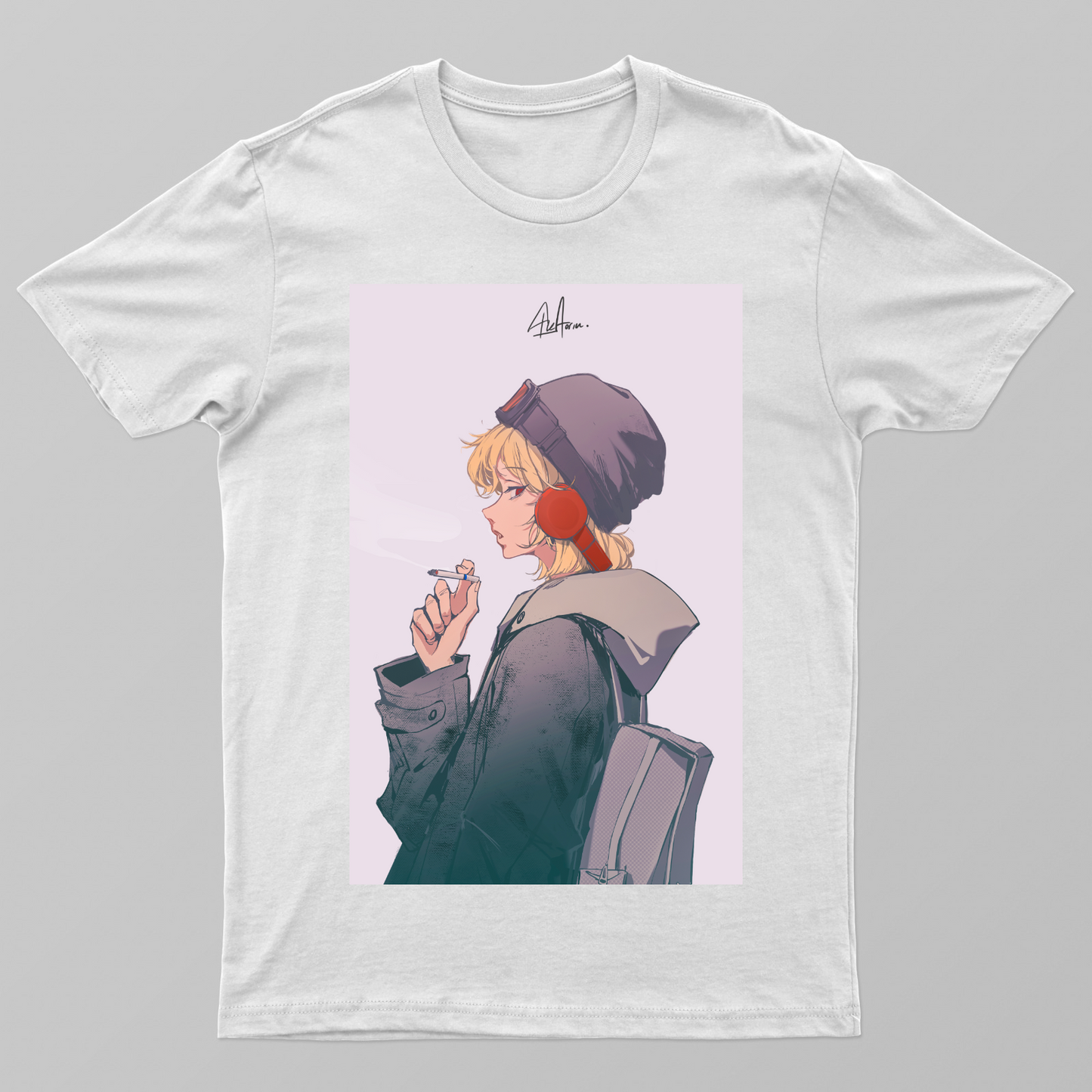 'Cozy Anime Girl', 'Coffee Time Anime' ,'Soft Wanter Vibes' , 'Lovely Soul', 'Aesthic Anime Art' ,'Silent Evening' Unisex T-shirt by juli kumari