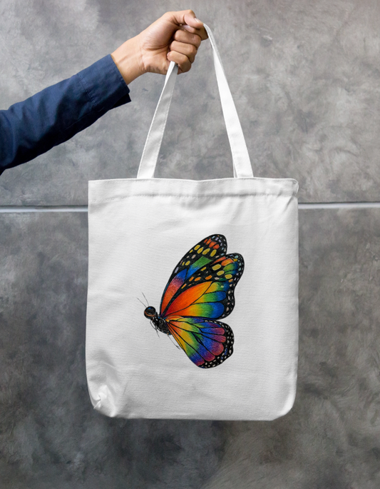 Prism Wings Zipper Tote Bag by @pencil_chapters