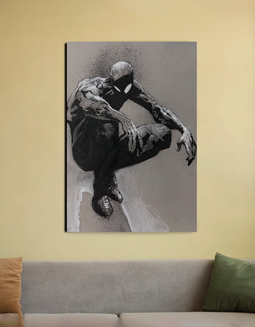 Spidey Poster 20"x30" Canvas Poster by @snehashishdevgon
