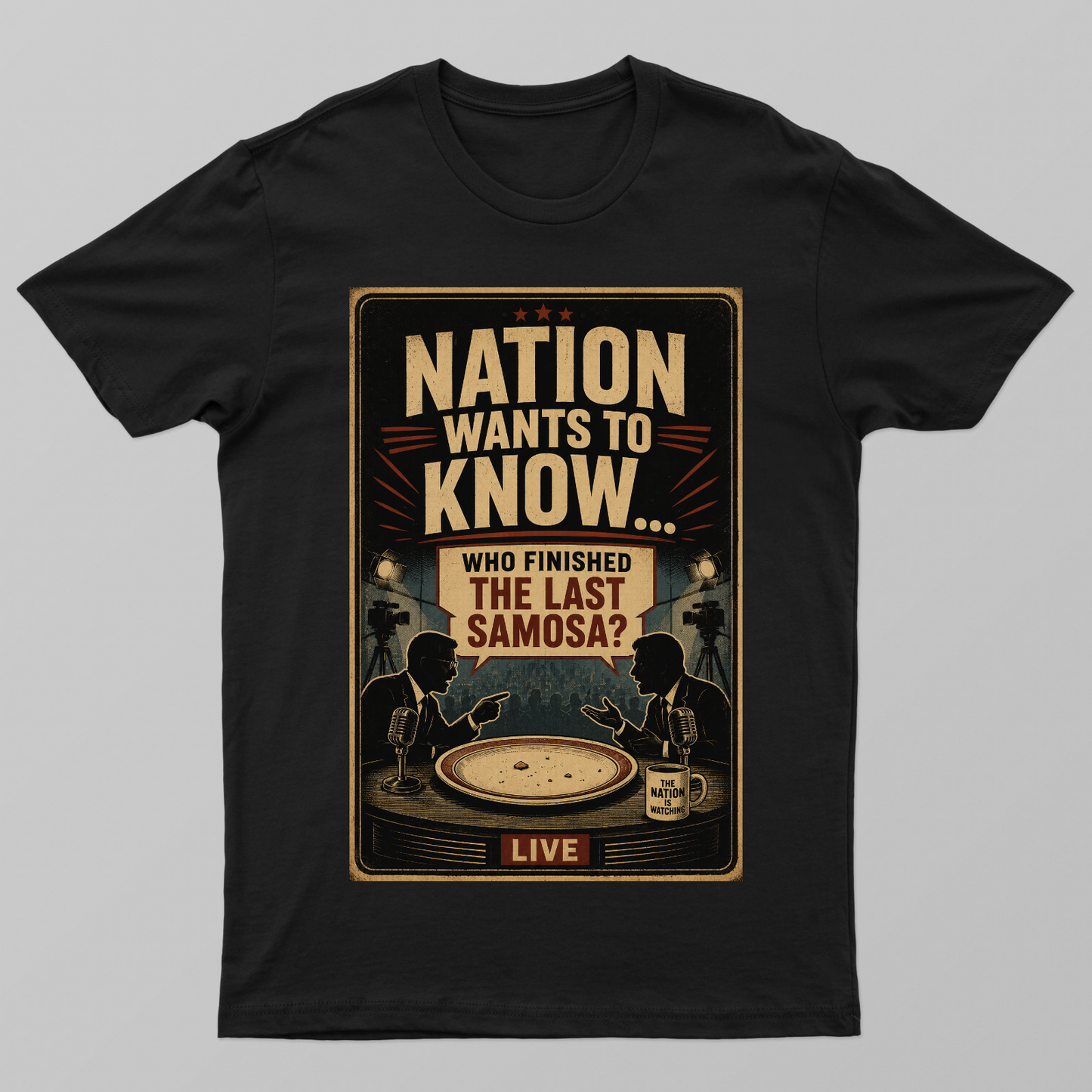 Nation wants to know Unisex T-shirt by Varun Arora