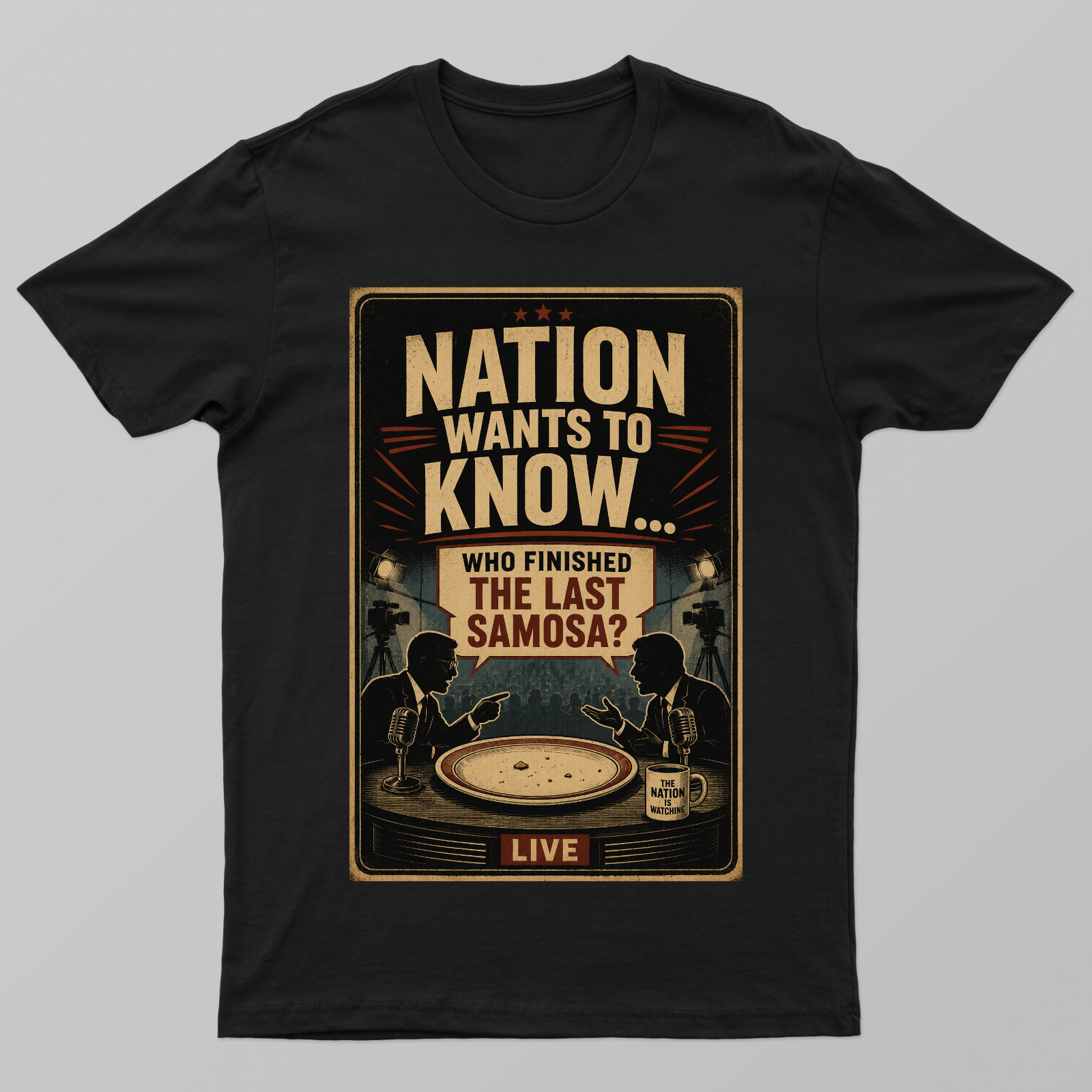 Nation wants to know Unisex T-shirt by Varun Arora