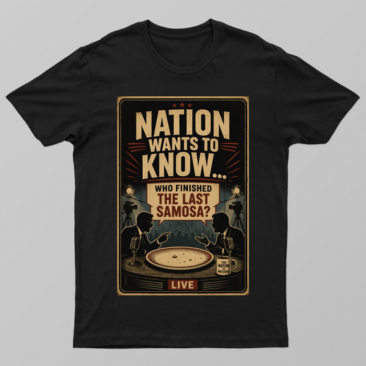 Nation wants to know Unisex T-shirt by Varun Arora