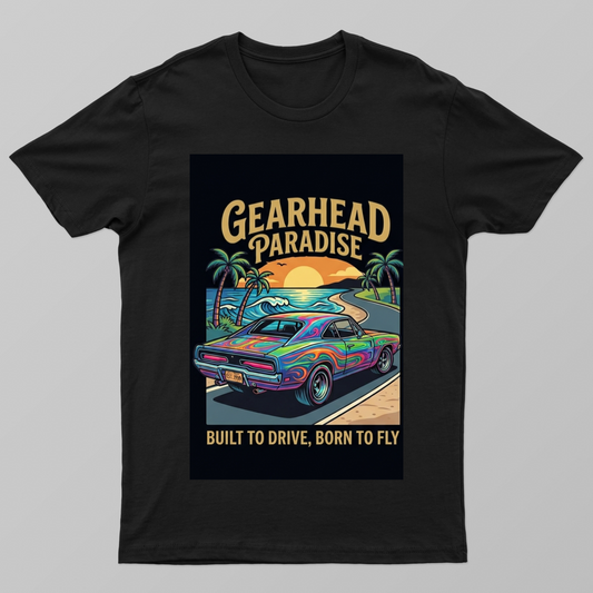 Gearhead paradise T shirt Unisex T-shirt by @mahvish_27