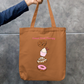 Cute dessert tote bag Zipper Tote Bag by Laiba Sameen