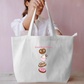 Cute dessert tote bag Everyday Large Tote Bag by Laiba Sameen