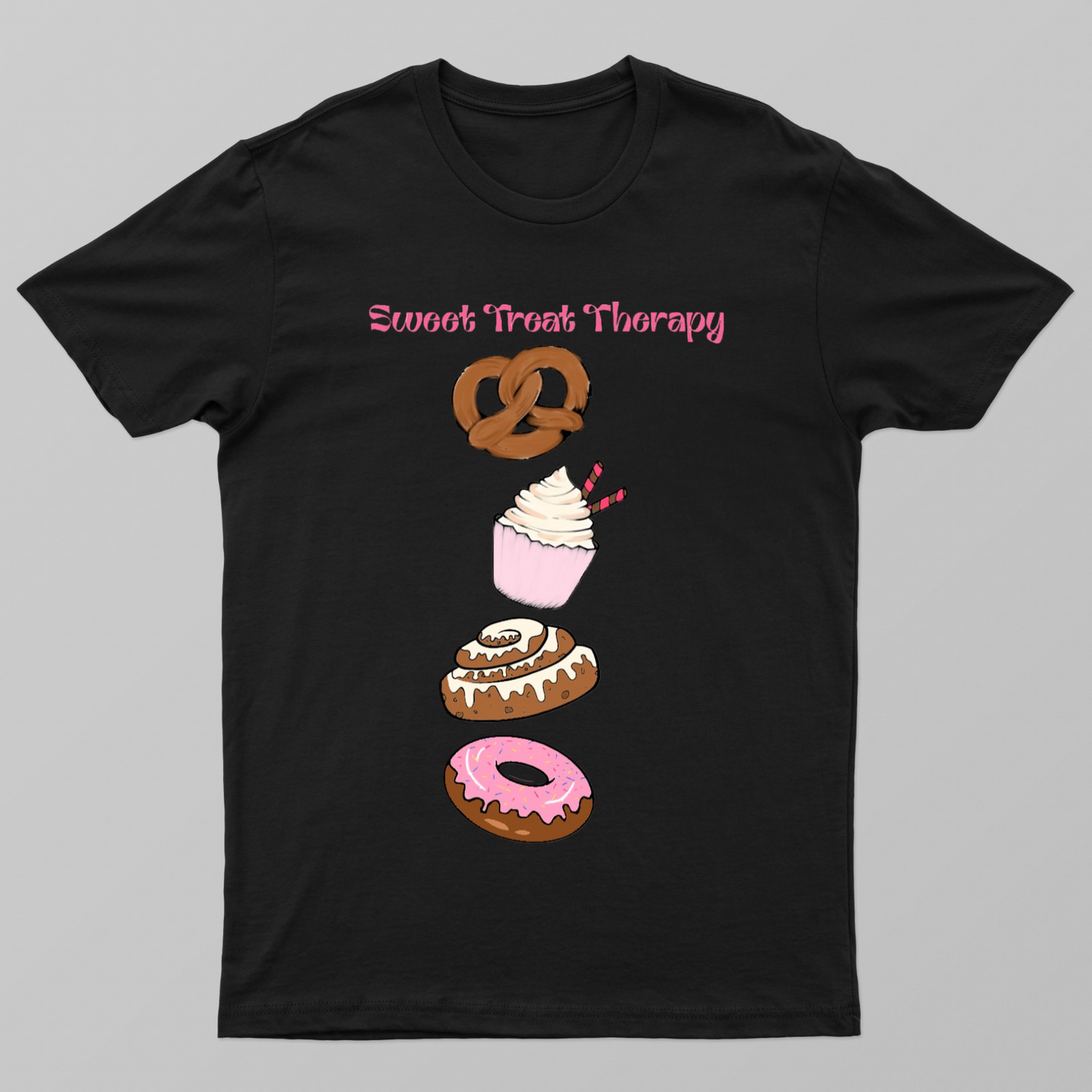 Cute dessert tee Unisex T-shirt by Laiba Sameen
