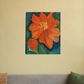 Orange in bloom 16"x20" Canvas Poster by Vaishali C