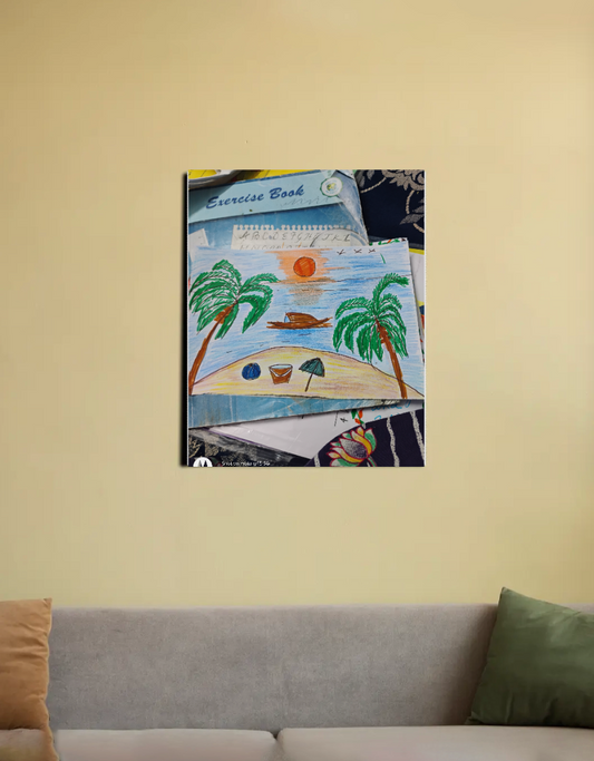 Beautiful scenery 16"x20" Canvas Poster by Susweta Bagchi