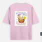P.. Oversized T-shirt (Back print) by @sneha._.chakraborty