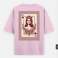 Lana Oversized T-shirt (Back print) by Sneha Chakraborty