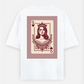 Lana Oversized T-shirt (Back print) by Sneha Chakraborty