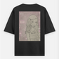 Soft girl syndrome Oversized T-shirt (Back print) by Tamarind