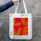 Vibrant Neon Design Zipper Tote Bag by @gunjalshilpa1602