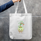 Cute tomato plant Zipper Tote Bag by Vedhika