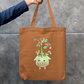 Cute tomato plant Zipper Tote Bag by Vedhika