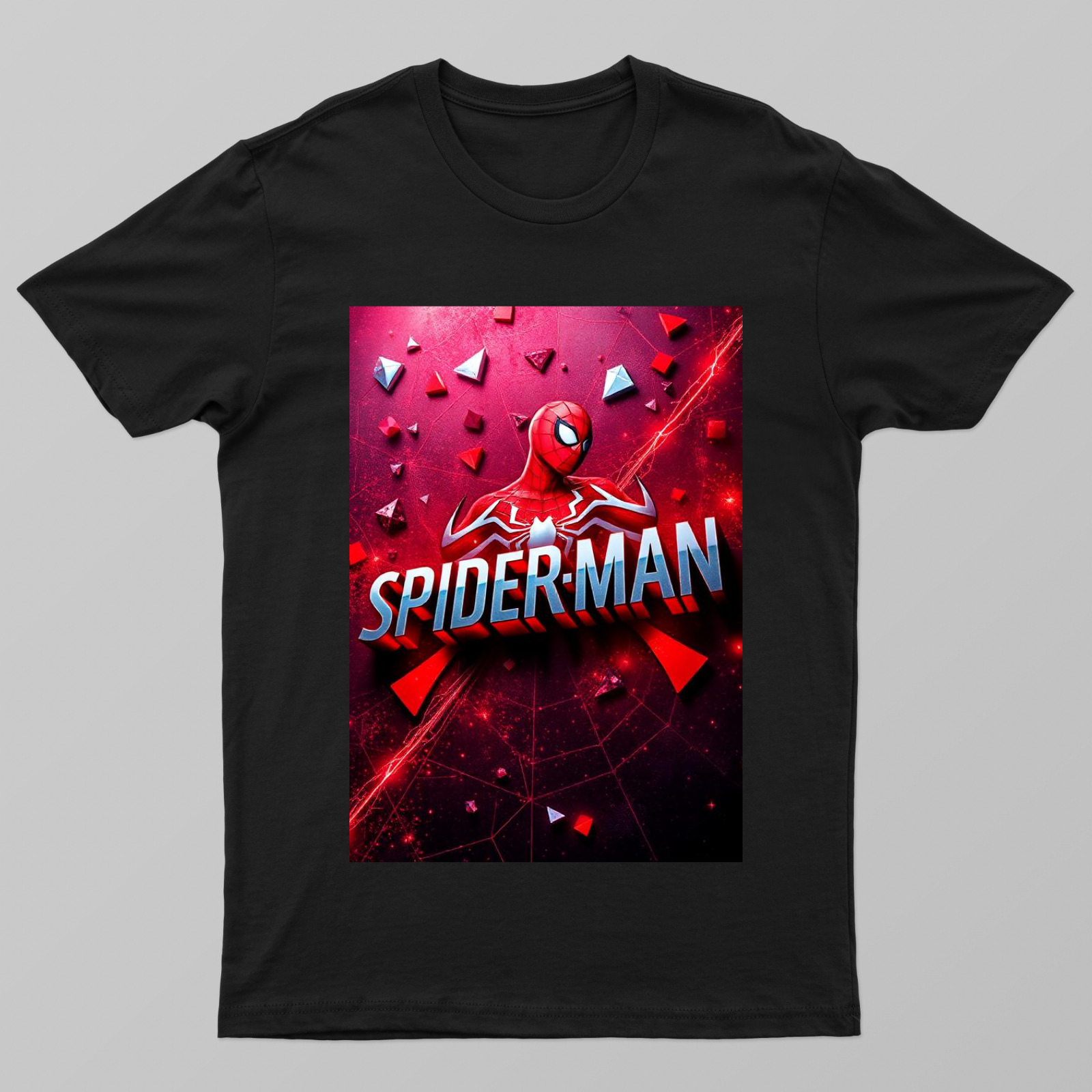 Spiderman design Unisex T-shirt by Sri Dharshini 