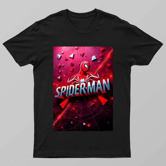 Spiderman design Unisex T-shirt by Sri Dharshini 