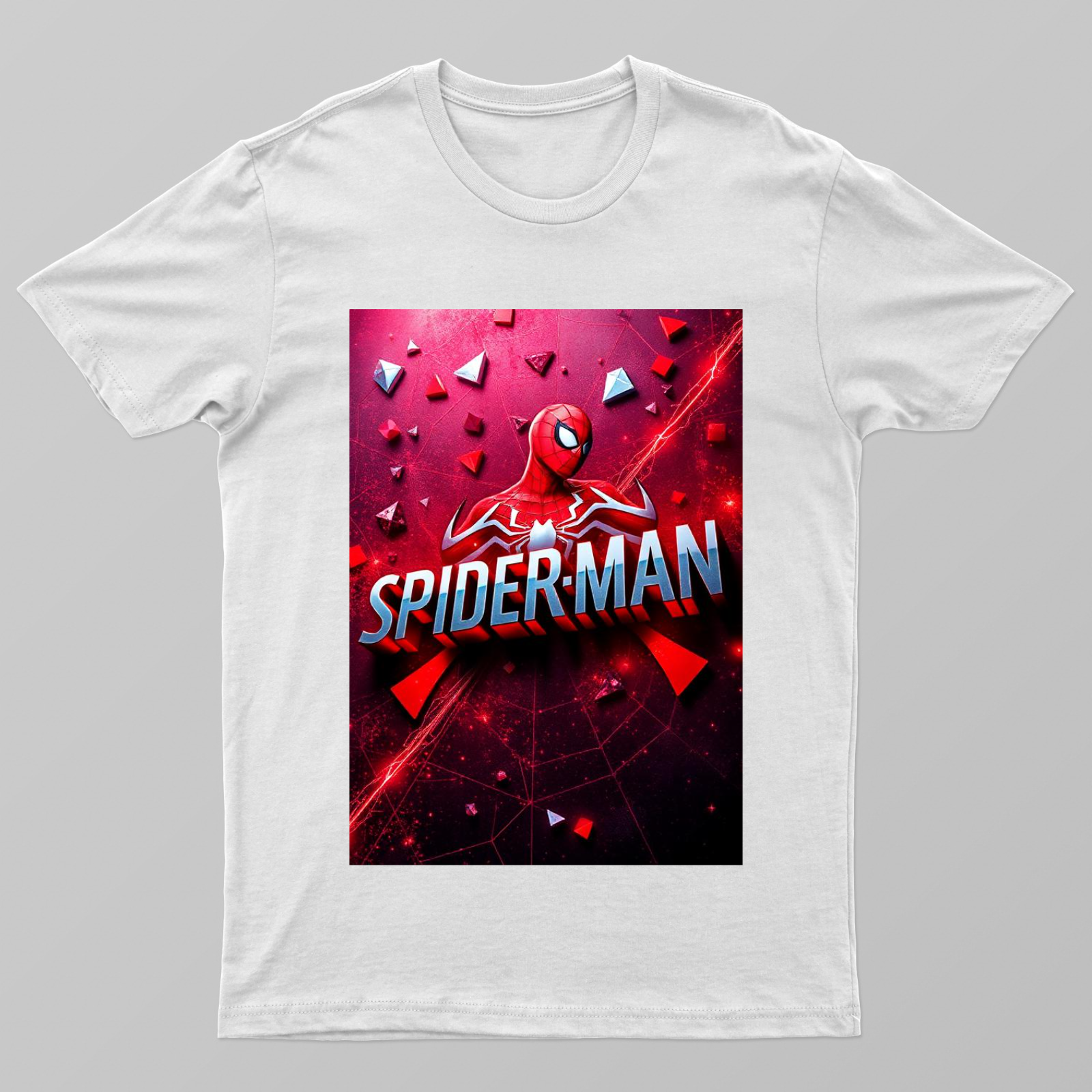 Spiderman design Unisex T-shirt by Sri Dharshini 