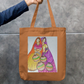 Everything new Zipper Tote Bag by Sneha jain 