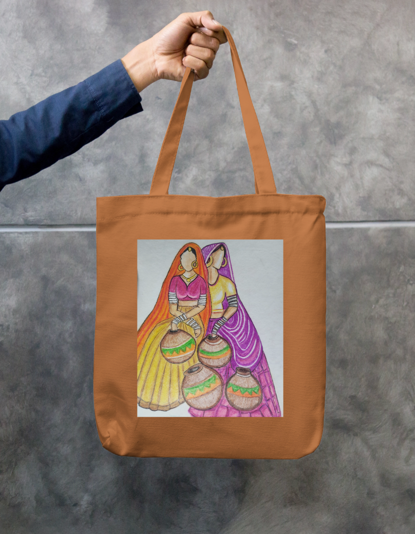 Everything new Zipper Tote Bag by Sneha jain 