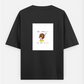 Funny Oversized T-shirt (Back print) by @ameena_ajmal_