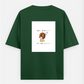 Funny Oversized T-shirt (Back print) by @ameena_ajmal_