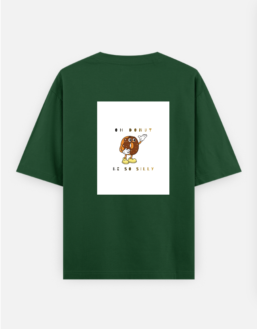 Funny Oversized T-shirt (Back print) by @ameena_ajmal_