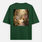 Aesthetic oversized T shirt Oversized T-shirt (Back print) by @ameena_ajmal_