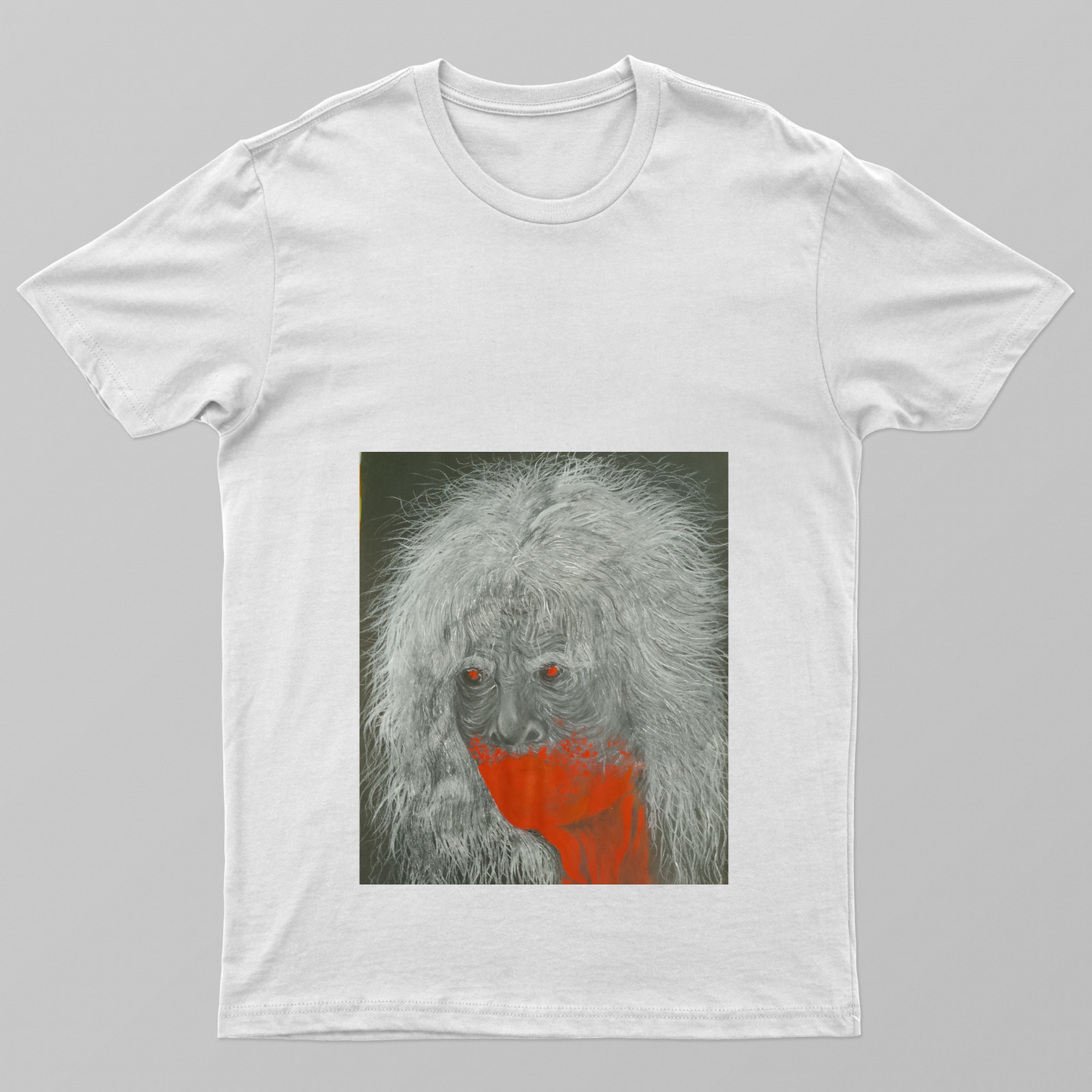 Creepy art Unisex T-shirt by @joydeep6647
