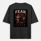 Fearless Legacy Oversized T-shirt (Back print) by Rinza 