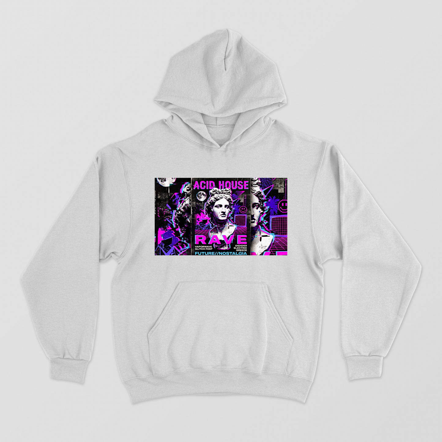 Neon Antiquity Unisex Hoodie by @shivangiban4