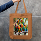 Tropical Chitter-Chatter, Six of a Kind Zipper Tote Bag by @sticktoworld