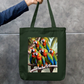 Tropical Chitter-Chatter, Six of a Kind Zipper Tote Bag by @sticktoworld