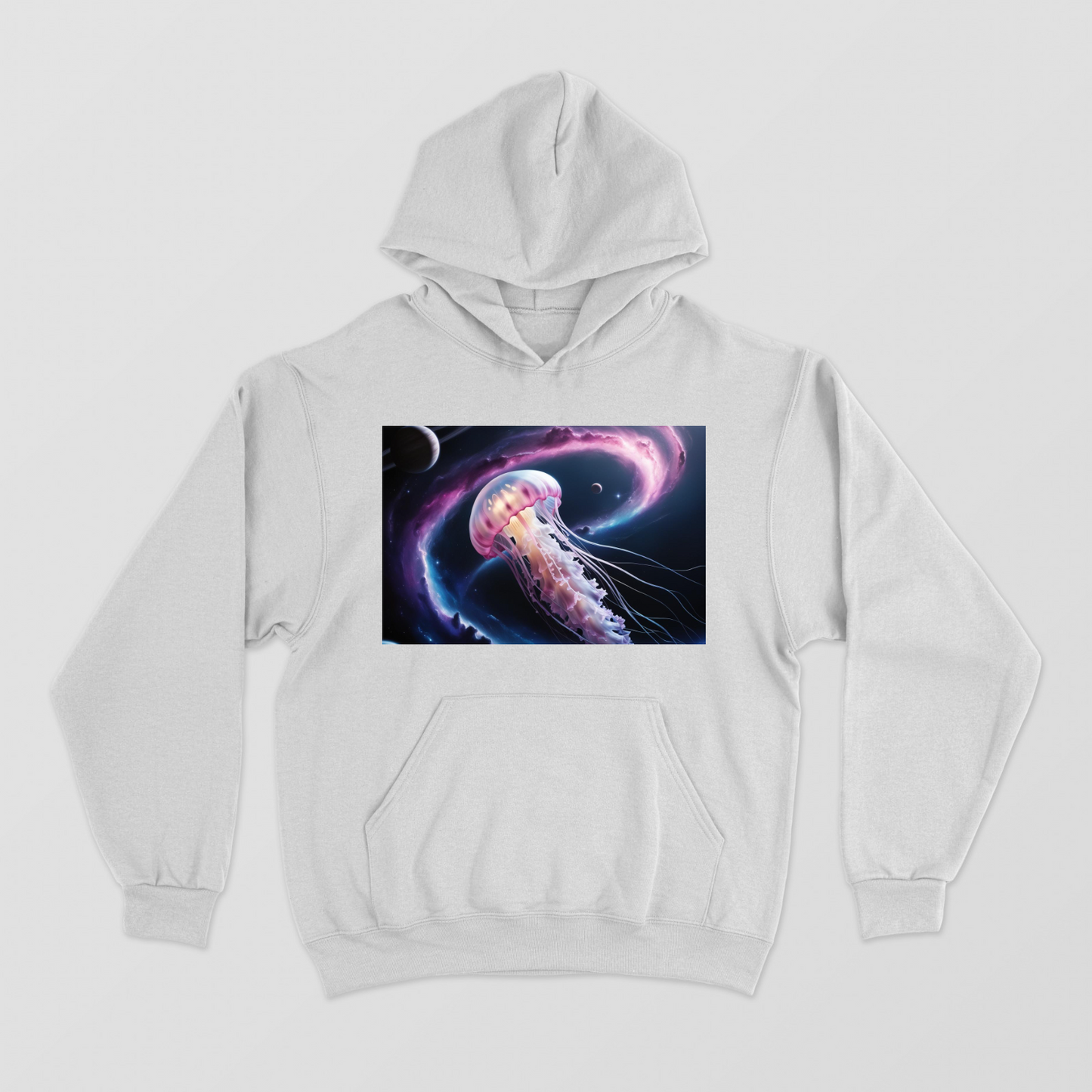 jellyfish planet Unisex Hoodie by @sticktoworld