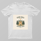 Cute Kawaii Dog Coffee Nature Typography T-Shirt Design Unisex T-shirt by Rohini Gudivaka