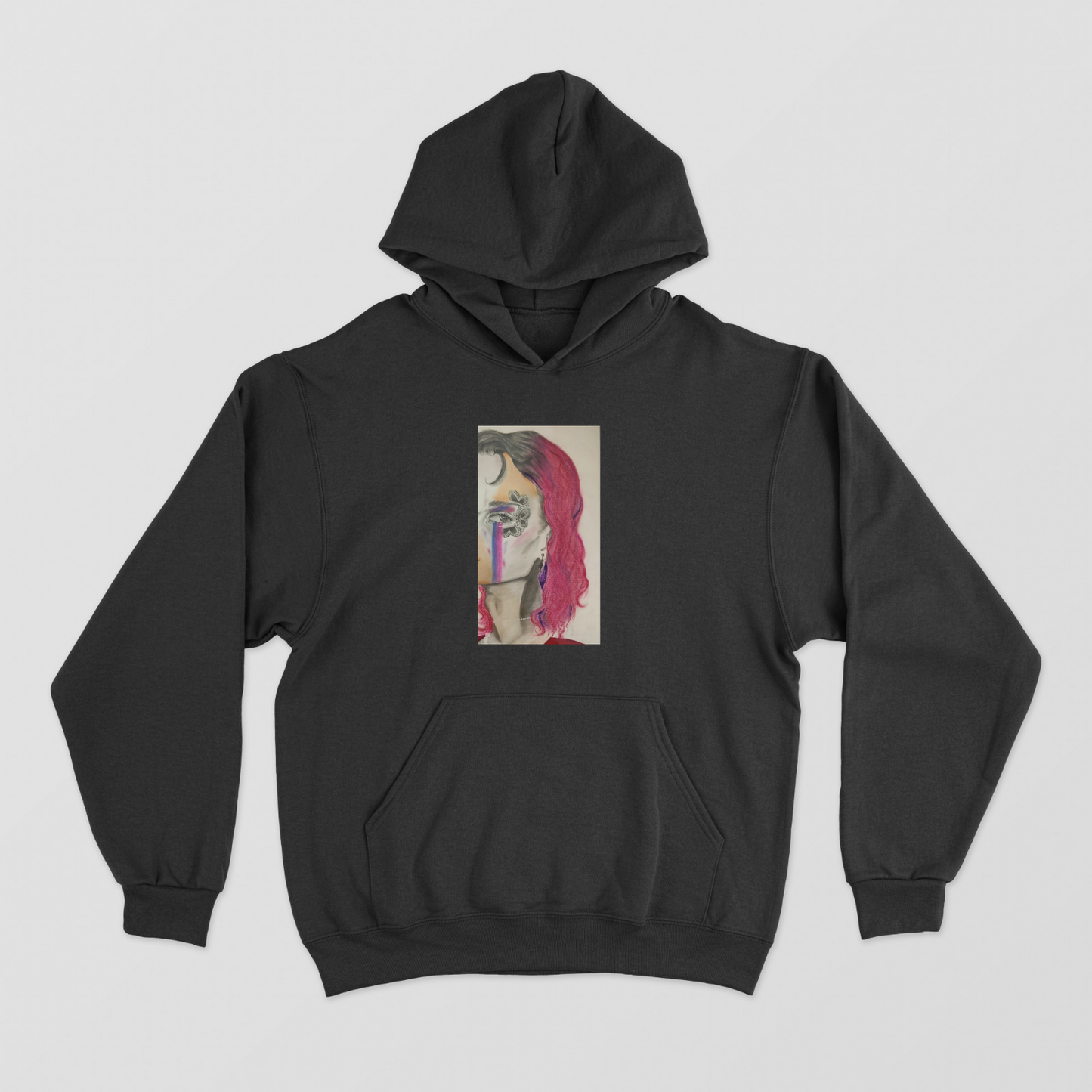 Bleeding colors Unisex Hoodie by @dedinside.zz