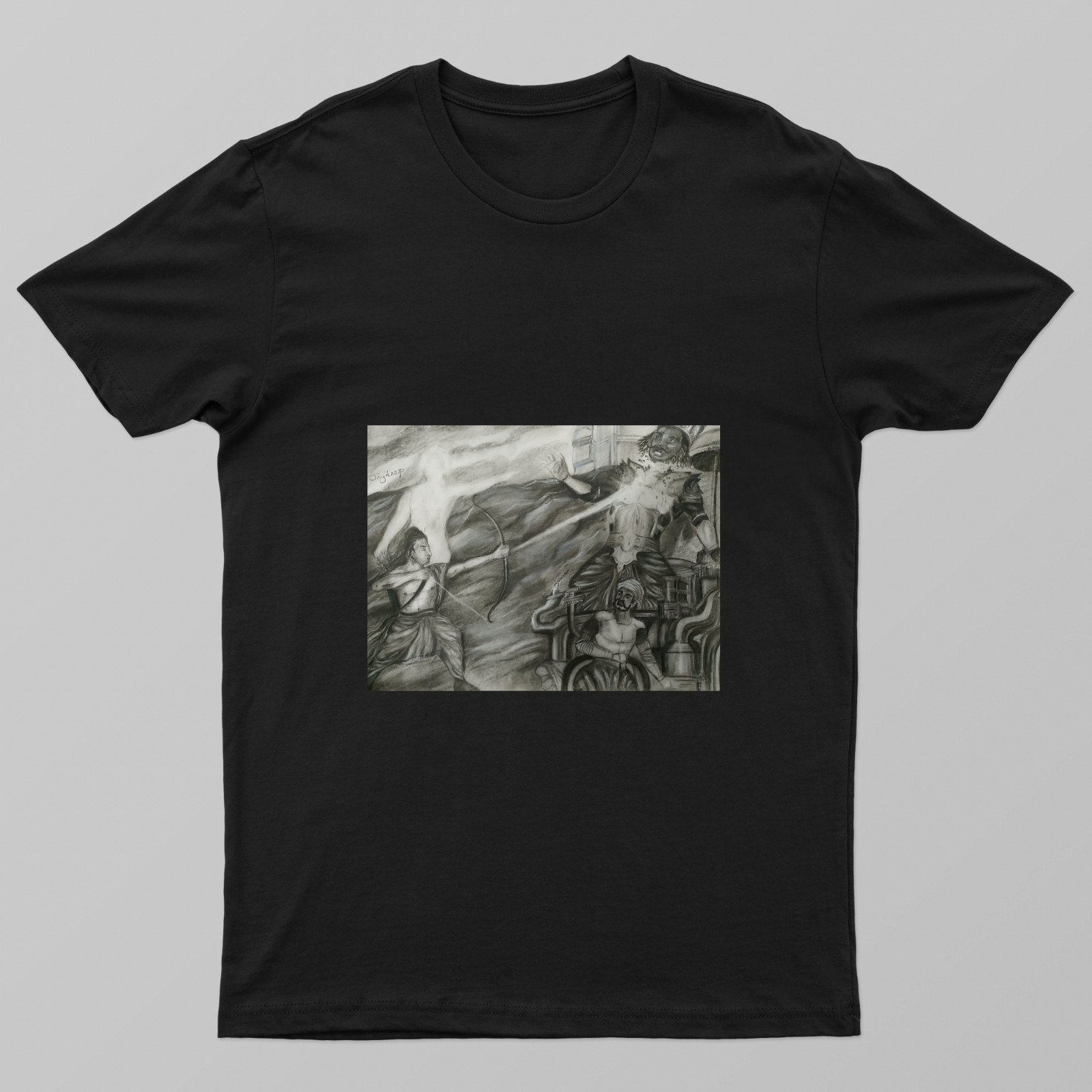 Ramayana art Unisex T-shirt by @joydeep6647