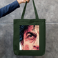 SRK Comic Design Tote Bag Zipper Tote Bag by @rd_digital_store