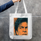 SRK Comic Design Tote Bag Zipper Tote Bag by @rd_digital_store