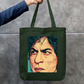 SRK Comic Design Tote Bag Zipper Tote Bag by @rd_digital_store