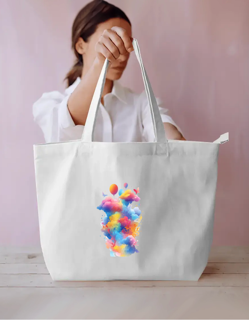Colours Tote Bag Everyday Large Tote Bag by @rd_digital_store