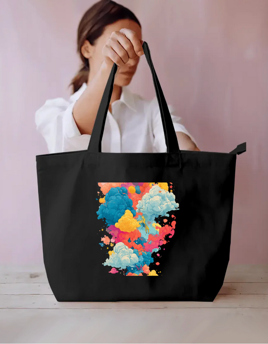 Colours Tote Bag Everyday Large Tote Bag by @rd_digital_store