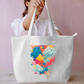 Colours Tote Bag Everyday Large Tote Bag by @rd_digital_store
